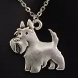 SCOTTISH TERRIER STAINLESS STEEL PENDANT NECKLACE